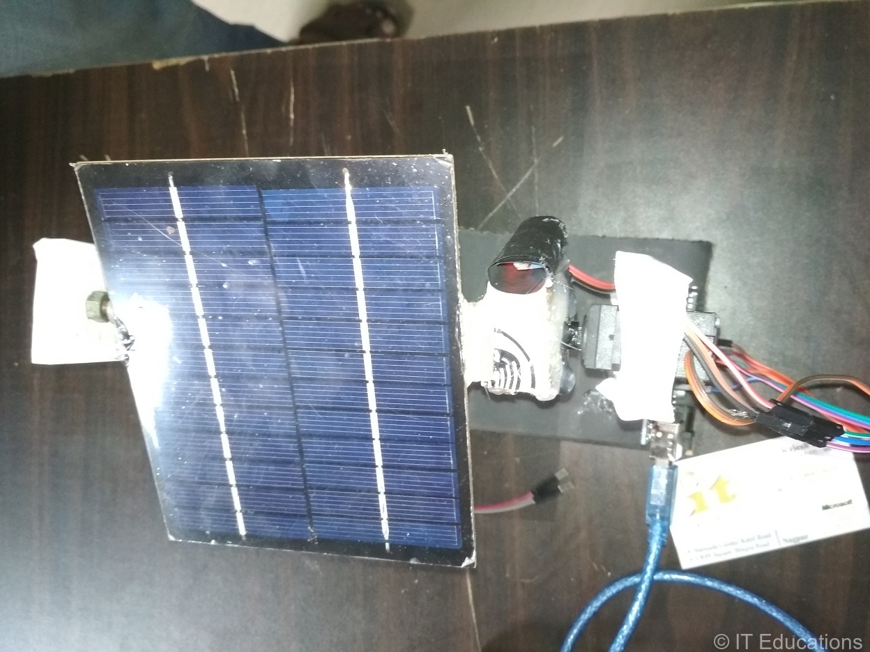 Engineering Project Maker in Nagpur - Solar Tracking System Project